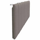 gavlpude Hanko 180 cm stof gråbrun
