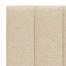gavlpude Hanko 180 cm stof cremefarvet