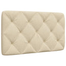gavlpude 80 cm stof cremefarvet