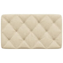 gavlpude 80 cm stof cremefarvet