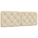 gavlpude 120 cm stof cremefarvet