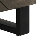 skænke 2 stk. 60x33x75 cm massivt mangotræ sort
