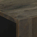 skænke 3 stk. 60x33x75 cm massivt mangotræ sort