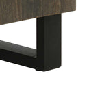 skænke 3 stk. 60x33x75 cm massivt mangotræ sort