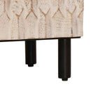 Sideboard 2 pcs Hvid Vask Finish 60 x 33 x 75 cm