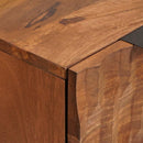 Sideboard 2 pcs Acacia Brun Finish 60 x 33 x 75 cm