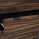 Sidetabel Sæt 2 pcs Valnød 120 x 33,5 x 75 cm Massivt mangotræ