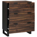 Sidetabel Sæt 2 pcs Valnød 120 x 33,5 x 75 cm Massivt mangotræ
