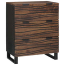 Sidetabel Sæt 2 pcs Valnød 120 x 33,5 x 75 cm Massivt mangotræ