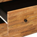 Sideboard 2 pcs Brun 60 x 33 x 75 cm Massivt mangotræ