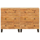 Sideboard 2 pcs Brun 60 x 33 x 75 cm Massivt mangotræ