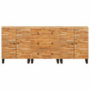 Sideboard 3 pcs Brun 60 x 33 x 75 cm Massivt mangotræ