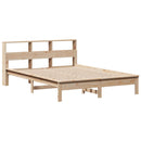 sengeramme uden madras 160x200 cm massivt fyrretræ