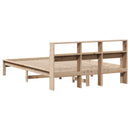 sengeramme uden madras 140x190 cm massivt fyrretræ