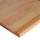 arbejdsbænk 100x60x81,5 cm massivt egetræ lysebrun