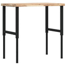 arbejdsbænk 100x60x(73-99,5) cm massivt akacietræ rektangulær
