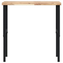 arbejdsbænk 100x60x(73-99,5) cm massivt akacietræ rektangulær