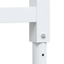 arbejdsbænk 100x60x(71,5-98) cm massivt egetræ rektangulær
