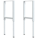 arbejdsbænk 100x60x(71,5-98) cm massivt bøgetræ rektangulær