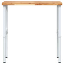 arbejdsbænk 100x60x(73-99,5) cm massivt akacietræ rektangulær