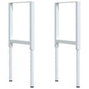 arbejdsbænk 80x60x(71,5-98) cm massivt egetræ