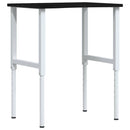 arbejdsbænk 80x60x(71,5-98) cm massivt egetræ