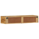væghængt tv-skab 100x30x19 cm massivt ru mangotræ