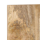 hovedgærde 160 cm massivt ru mangotræ