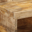 sengebord 50x27x50 cm massivt ru mangotræ