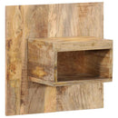 sengebord 50x27x50 cm massivt ru mangotræ