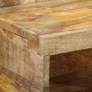 sengebord 50x27x50 cm massivt ru mangotræ