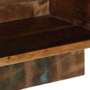 sengeskab 50x27x50 cm massivt genbrugstræ flerfarvet
