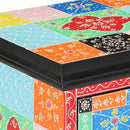 Natskab 2 pcs Flerfarvet 40 x 35 x 45 cm Massivt mangotræ