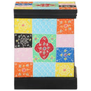 Natskab 2 pcs Flerfarvet 40 x 35 x 45 cm Massivt mangotræ