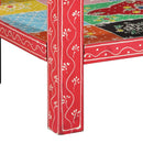 Konsolbord med skuffe med opbevaring Flerfarvet 80 x 35 x 76 cm