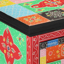Konsolbord med skuffe Flerfarvet 100 x 30 x 77 cm
