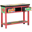 Konsolbord med skuffe Flerfarvet 100 x 30 x 77 cm