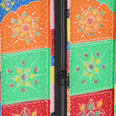 Konsolbord med hylde med opbevaring Flerfarvet 50 x 30 x 70 cm