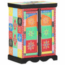 Konsolbord med hylde med opbevaring Flerfarvet 50 x 30 x 70 cm