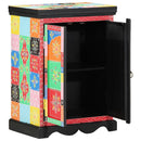 Konsolbord med hylde med opbevaring Flerfarvet 50 x 30 x 70 cm