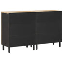 Opbevaringsskabe 2 stk. 120 x 33 x 75 cm Massivt mangotræ