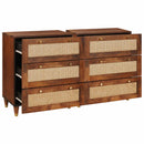 Sidetabel Sæt 2 pcs Brun 60 x 33,5 x 75 cm Massivt mangotræ