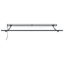 markise med LED-lys 300x250 cm automatisk betjening bordeaux