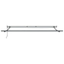 markise m. LED 500x300 cm automatisk betjening antracitgrå hvid