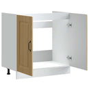 underskab til vask Kalmar 80x46x81,5 cm sonoma-eg