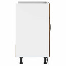 underskab til vask Kalmar 80x46x81,5cm konstrueret træ røget eg
