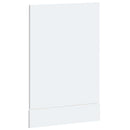 låge til opvaskemaskine Kalmar 45x1,5x57cm konstrueret træ hvid