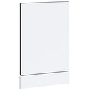 låge til opvaskemaskine Kalmar 45x1,5x57cm konstrueret træ sort