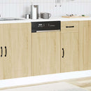 låge til opvaskemaskine Kalmar 45x1,5x57 cm sonoma-eg