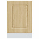 låge til opvaskemaskine Kalmar 45x1,5x57 cm sonoma-eg